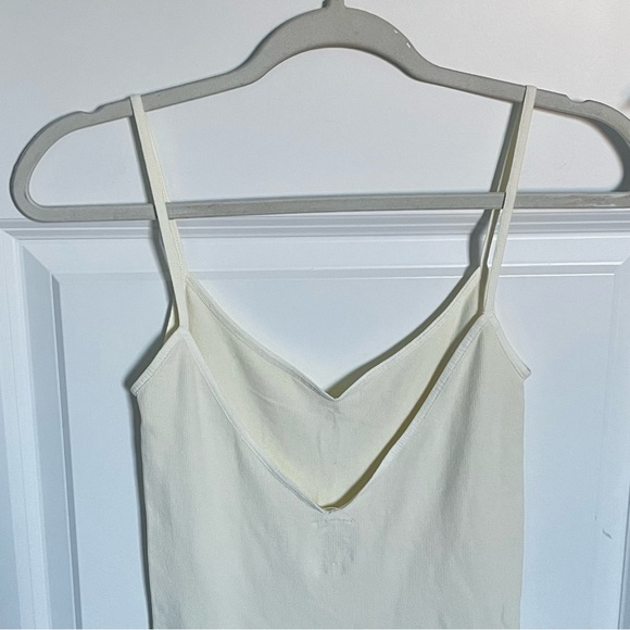 New! Intimately Free People Cream Stretch seamless Jumpsuit nwot 29948 - Picture 8 of 12